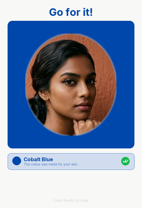 Cobalt Blue - Go for it!