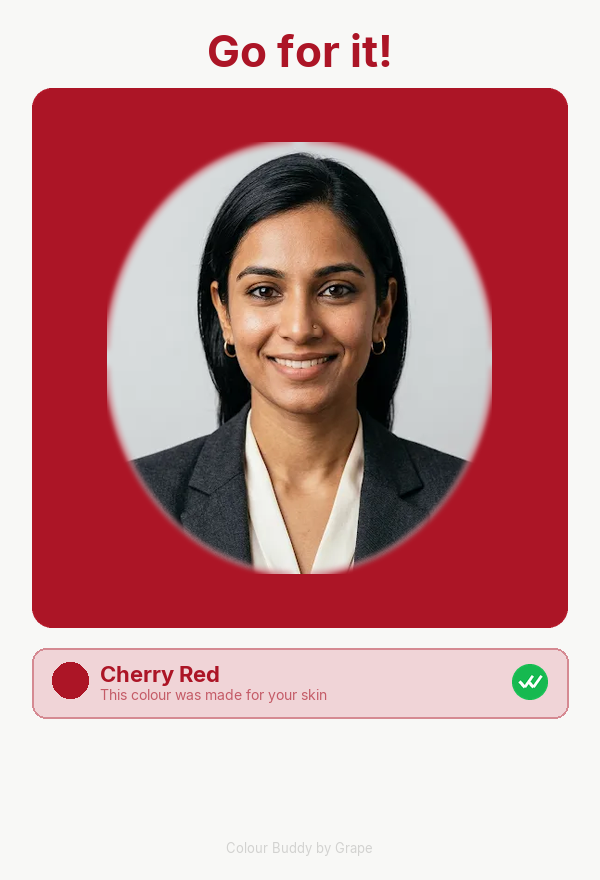 Cherry Red - Go for it!